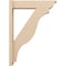 Ekena Millwork 5 1/2-in W x 22-in D x 30-in H Funston Trad Rough Cedar Woodgrain TimberThane Outlooker, Primed Tan OUTUR055X22X30FST04RCPR - alternate 6